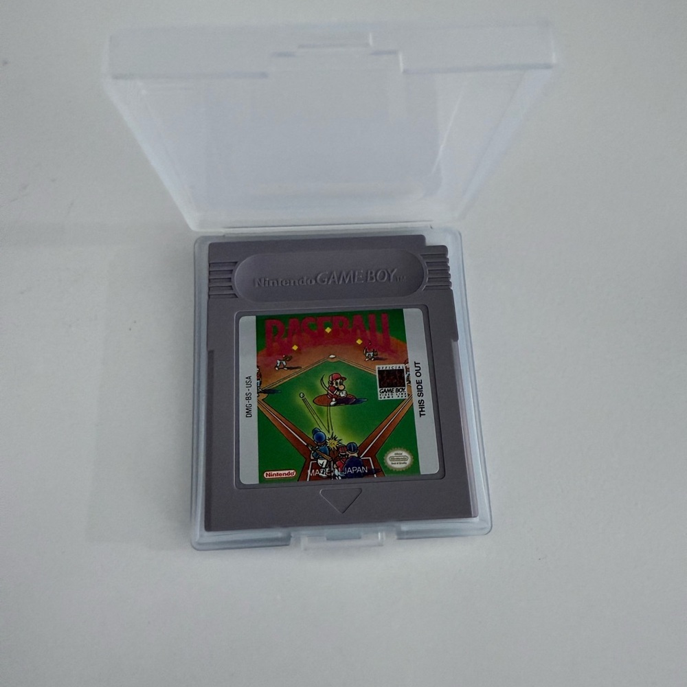 NINTENDO GAMEBOY BASEBALL VIDEO GAME